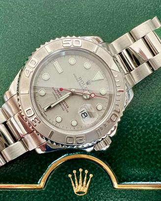 Rolex Yacht Master acciaio platino FULL