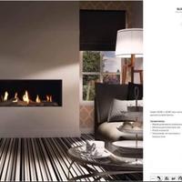 Camino da parete a gas metano DRU Dlobal 120