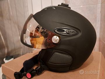 Casco da sci Uvex con visiera