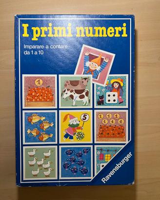 Gioco Educ Vintage Ravensburger "I Primi Numeri"