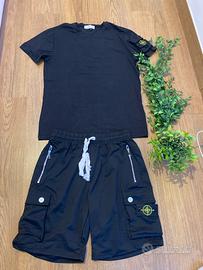 Completo Stone Island nera