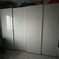 2 Armadi pax Ikea ante scorrevoli