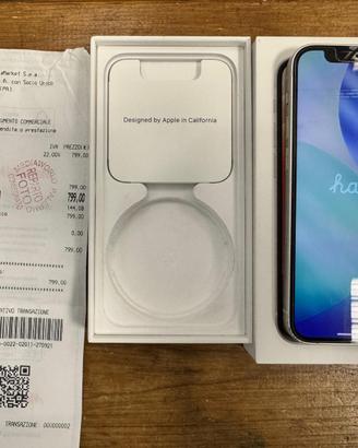 Iphone 5.4 pollici apple 128 giga silver