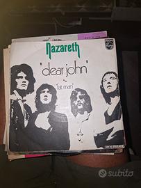 Vinile 45 giri vintage "Dear John" dei Nazareth
