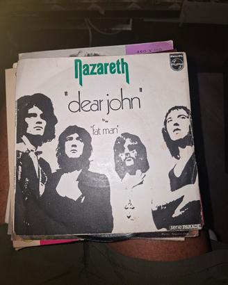 Vinile 45 giri vintage "Dear John" dei Nazareth