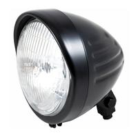 Faro nero attacco centrale diam 135 mm