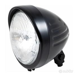 Faro nero attacco centrale diam 135 mm