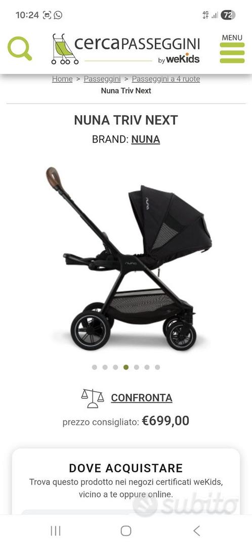Passeggino Nuna trevit