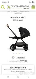 Passeggino Nuna trevit