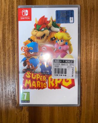 Gioco nuovo selaled super mario rpg nintendo