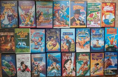 Videocassette di Walt Disney per bambini