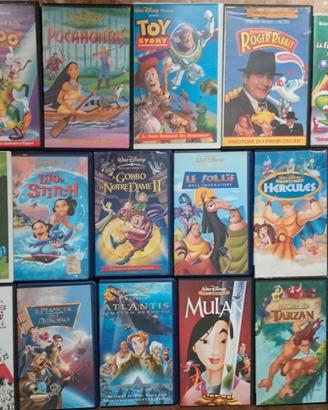 Videocassette di Walt Disney per bambini