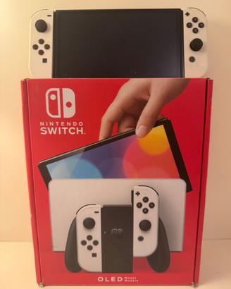 nintendo switch Oled console completa bianca