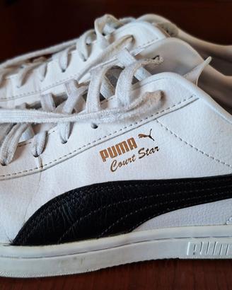 Scarpe PUMA COURT STAR vintage bianco mis. 43 Usat