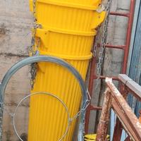 Tubo scarica detriti