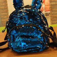 zainetto coniglietto paillettes reversibili 