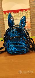 zainetto coniglietto paillettes reversibili 
