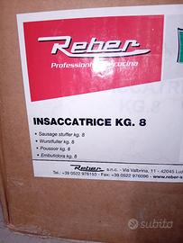insaccatrice reber 8 kg