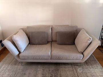 Divano PoltroneSofà Battito d'Ali 3 posti grigio