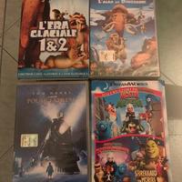 5 DVD- L'era Glaciale 1&2-e altri film per bambini