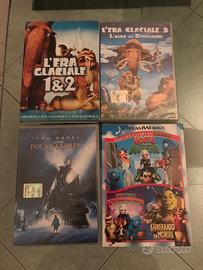 5 DVD- L'era Glaciale 1&2-e altri film per bambini