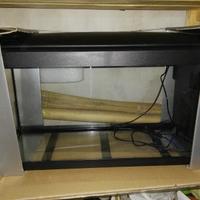 ACQUARIO NUOVO 80x30 + PRODOTTI per allestimento