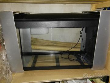 ACQUARIO NUOVO 80x30 + PRODOTTI per allestimento