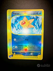 Carta Pokemon Staryu Reverse old