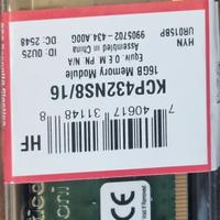 16gb ddr4 3200 non ecc per pc