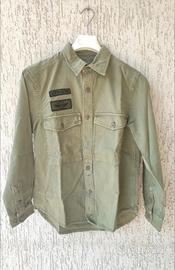 Camicia stile e colore militare unisex, Alcott