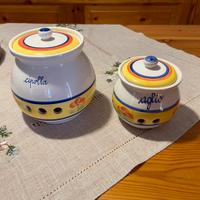 Vasi porta aglio e cipolla