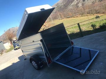 Carrello-rimorchio per auto"trasporto cose,moto"