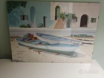 quadro Marina, Salvo, litografia