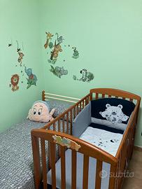 Lettino bimbo 120x60 in legno