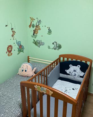 Lettino bimbo 120x60 in legno