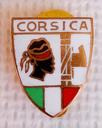Distintivo epoca fascista dell’Irredentismo corso