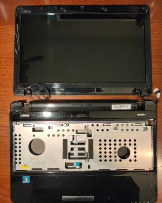 PANNELLO LCD + TELAIO COMPLETO ASUS EEE PC 1201T