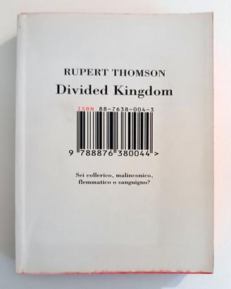 Libro “Divided Kingdom” di Rupert Thomson