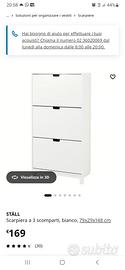 scarpiera IKEA stall