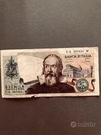 Banconota 2000 lire Galileo Galilei
