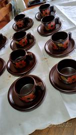 Dieci tazzine anni 70