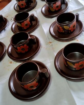 Dieci tazzine anni 70