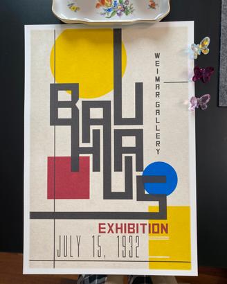 Poster stampa Bauhaus