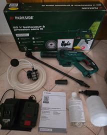 Idropulitrice parkside + batteria e caricatore 