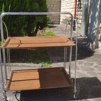 carrello portavivande vintage
