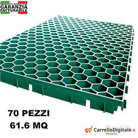 Griglia Salvaprato MADE IN ITALY Carrabile 61,60Mq