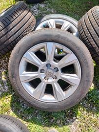 Cerchi e gomme Audi 17" 