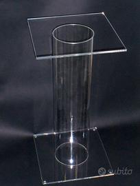 Piedistallo - tavolino - espositore in plexiglass