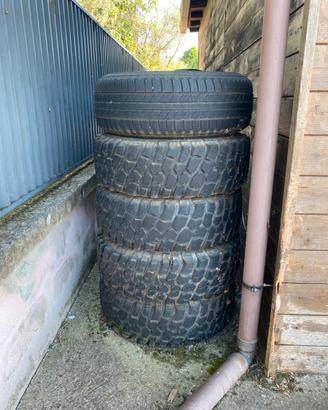 Pneumati e cerchi per jeep Cherokee