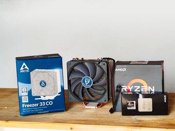 Ryzen 5 1600x e dissipatore Arctic Freezer 33CO